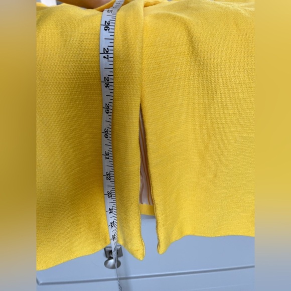 Suzy Shier/ Spring Yellow/ Button up coat/ Oversized/ Trench/ Blazer/ Size US M - Picture 10 of 13